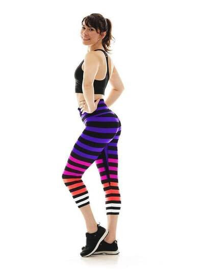 K-Deer Capri Colleen Stripe