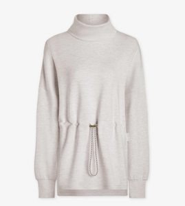 Varley Freya Sweat - Ivory Marl