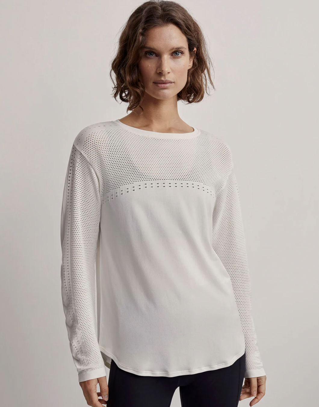 Varley Merrick Seamless Tee - Snow White