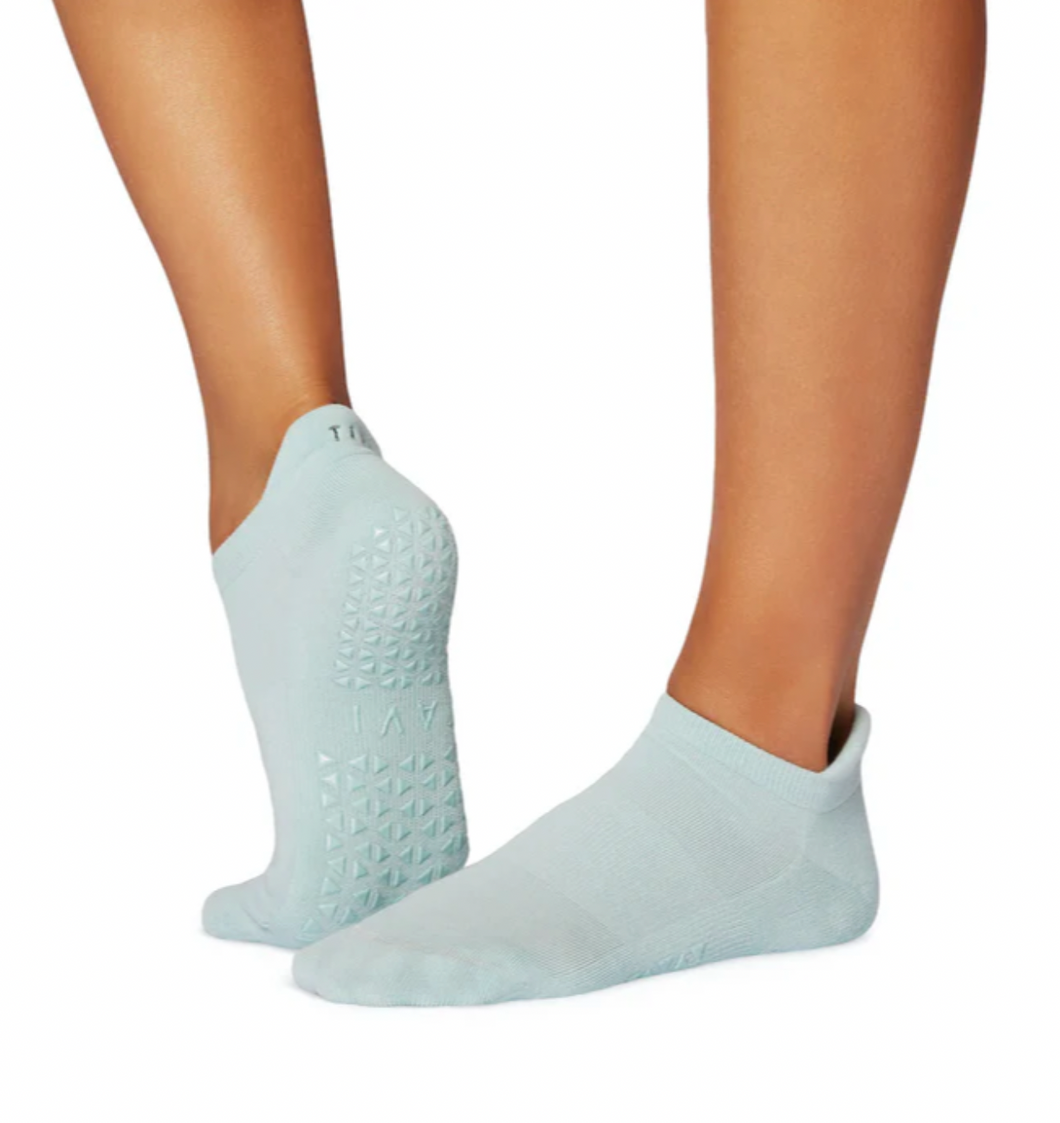 Tavi Noir Grip Socks - Seafoam