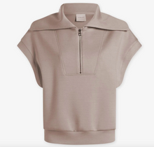 Load image into Gallery viewer, Varley - Dexter Half-Zip Sweat Light Taupe