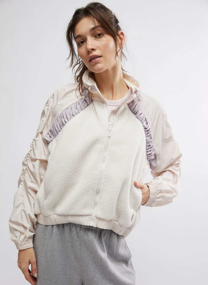 Free People Movement Amelia Zip Up Fleece
