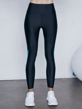 Load image into Gallery viewer, Lanston Sport Brantly Thunder Legging - Black