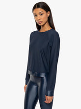 Load image into Gallery viewer, Koral Sofia Pullover - Midnight Blue
