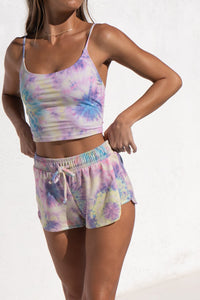 Onzie Divine Short - Neon Tie Dye