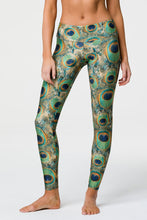 Load image into Gallery viewer, Onzie Long Legging - Peacock Green