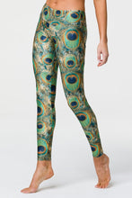 Load image into Gallery viewer, Onzie Long Legging - Peacock Green