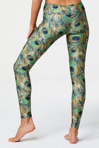 Onzie Long Legging - Peacock Green