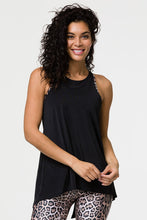 Load image into Gallery viewer, Onzie One Size Tie Back Tank- Black