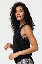 Load image into Gallery viewer, Onzie One Size Tie Back Tank- Black