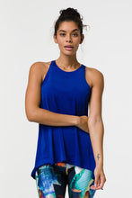 Load image into Gallery viewer, Onzie One Size Tie Back Tank - Royal Blue onesize