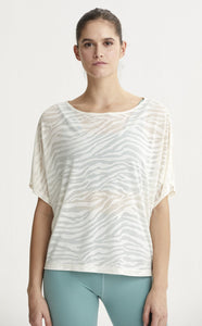 Varley Almo Tee - Vanilla Sheer