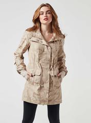 Blanc Noir Anorak Jacket - Khaki Camo