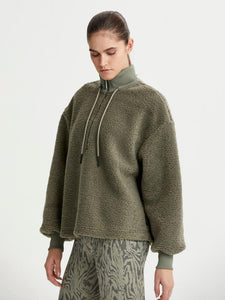 Varley Berea Half-Zip - Gravity Green