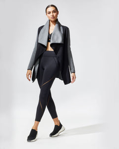 MICHI Dusk Wrap Jacket - Black