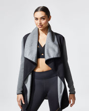 Load image into Gallery viewer, MICHI Dusk Wrap Jacket - Black