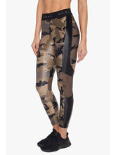 Load image into Gallery viewer, Koral Infinity High Rise Cropped Legging - Camo with Black