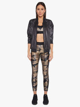 Load image into Gallery viewer, Koral Infinity High Rise Cropped Legging - Camo with Black