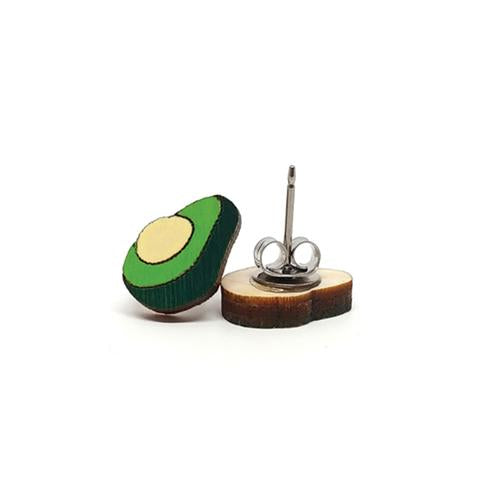 [un]possible cuts earrings - Avocado