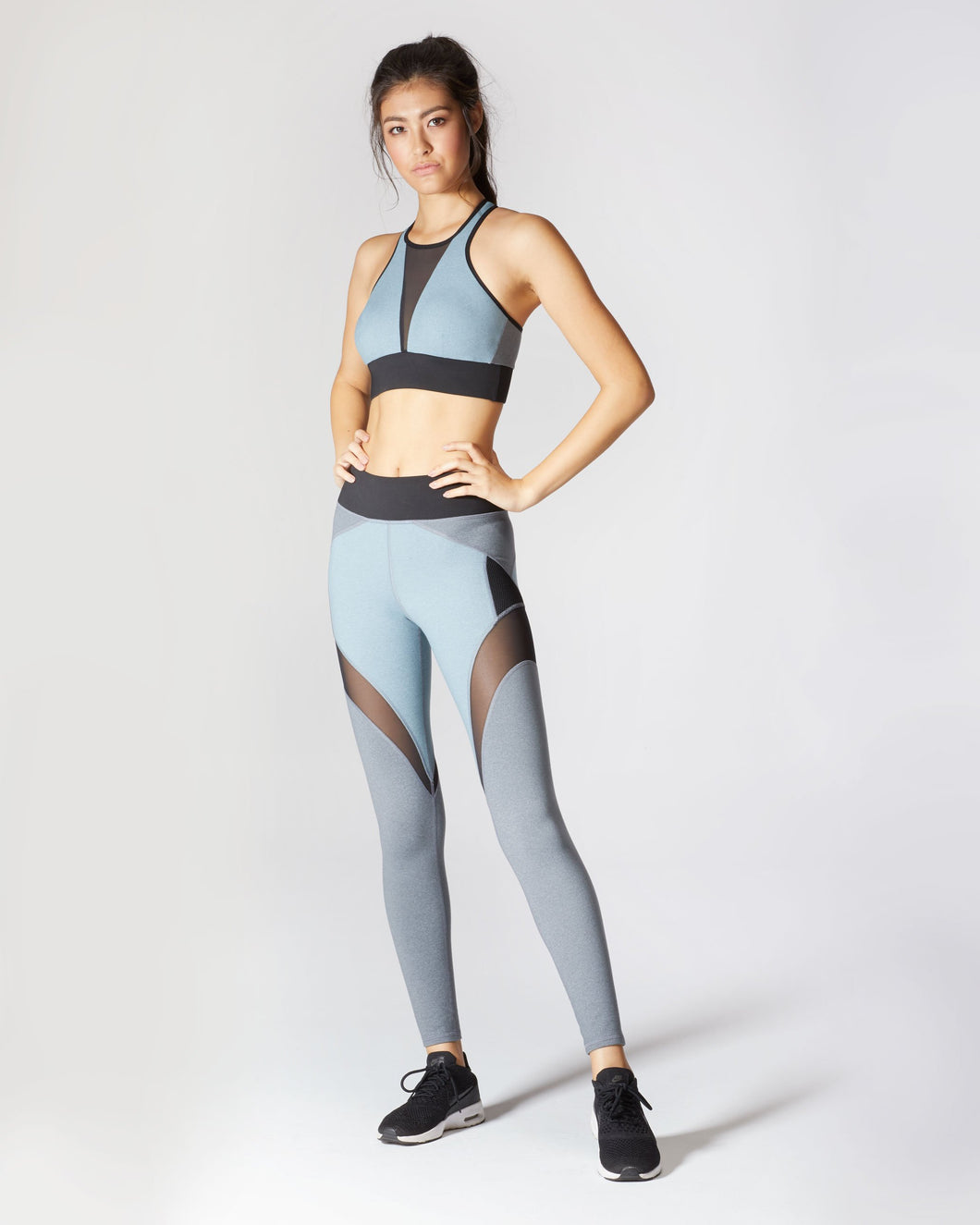 MICHI Glacier Bra - Angelite Blue
