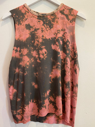 Softwear- Tie Dye Tank- Pink