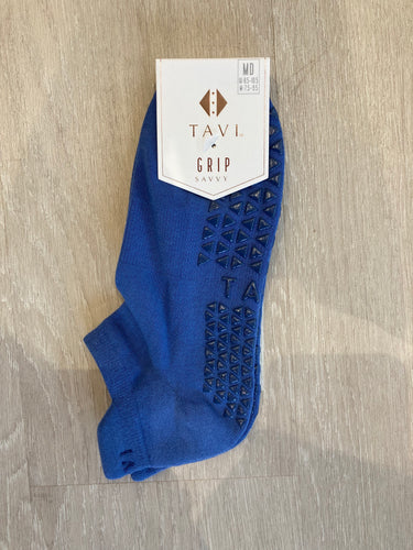 Tavi Noir Savvy Grip Sock - Sapphire