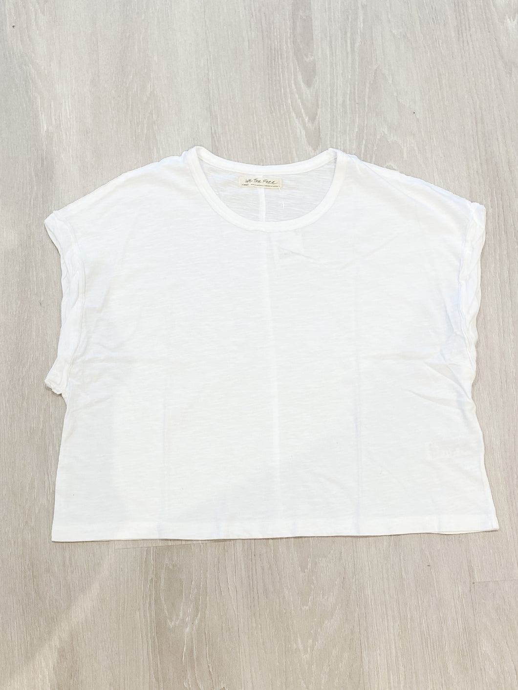 Free People - You Rock Tee - Optic White