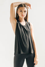 Load image into Gallery viewer, Joah Brown Exhale Tank - Black