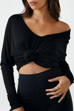 Load image into Gallery viewer, Joah Brown For Keeps O/S V Neck Sweater