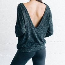Load image into Gallery viewer, Joah Brown Get It Pullover- Black Marble