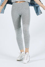 Load image into Gallery viewer, Joah Brown Stripe Lux Legging - Salt &amp; Pepper