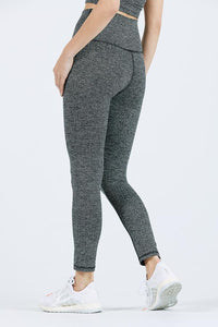 Joah Brown Second Skin Legging - Herringbone Black