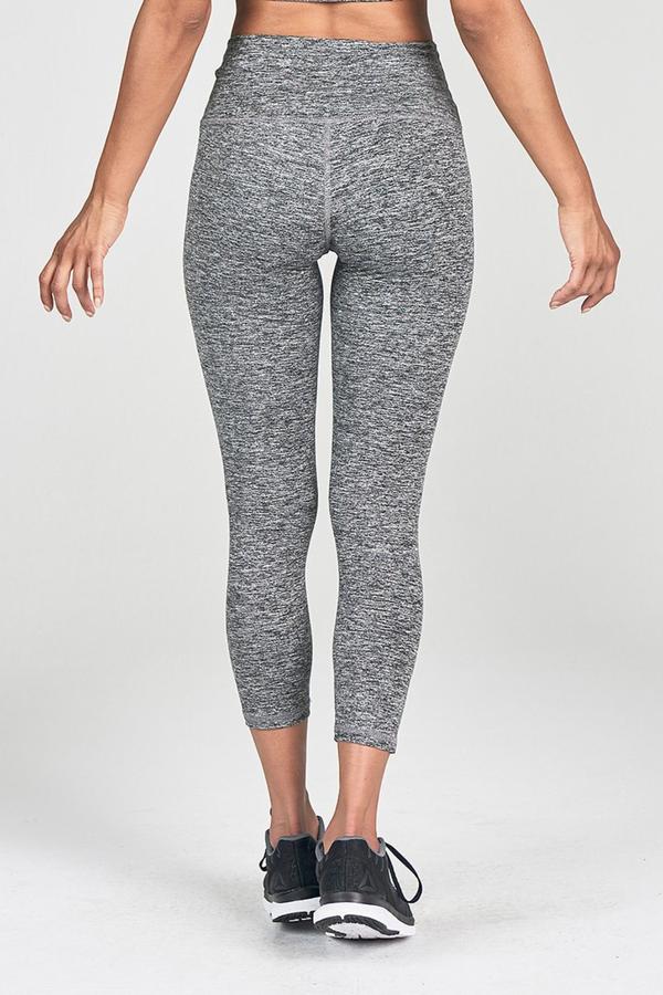 Joah Brown Second Skin Legging - Marled Grey