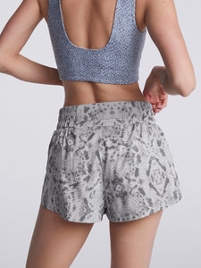 Varley Kallin Running Short - Taupe Grey