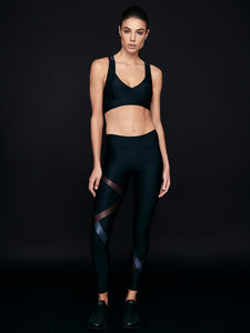 Lanston Sport Jaron Strap Bra - Metal