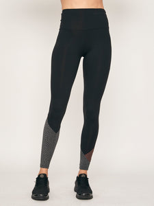 Lanston Sport Gibson Ankle Block Legging - Snake