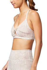 Varley Lindley Bra - Rose Feathers