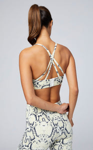 Varley Lindley Bra- Yellow Snake