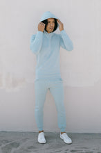 Load image into Gallery viewer, Softwear Unisex Hoodie - Baby Blue