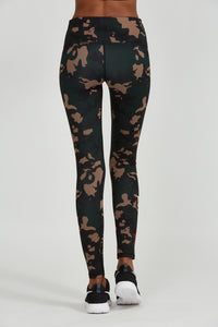 Noli Yoga Combat Legging - Green Camo