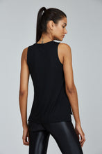 Load image into Gallery viewer, Noli Yoga Gratitude Tank - Black