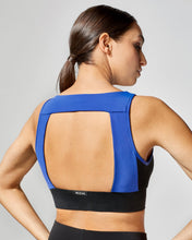 Load image into Gallery viewer, MICHI Power Bra - Royal Blue/Black