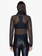 Load image into Gallery viewer, Koral Pump Open Mesh Pullover - Black