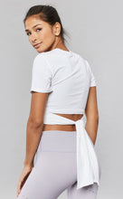 Load image into Gallery viewer, Varley Ruth Crop Top - White