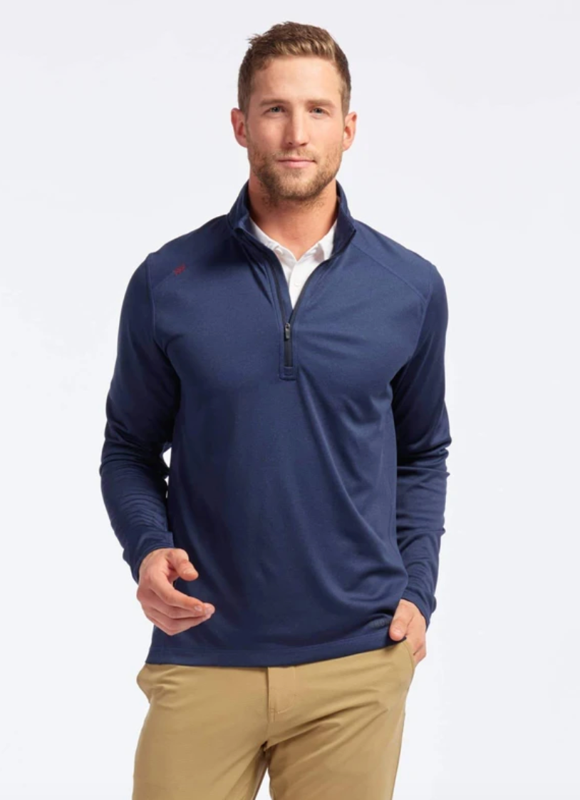 Rhone Sequoia Half Zip-Navy