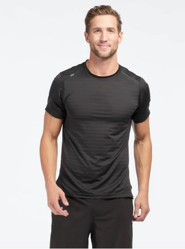 Rhone Sentry Short Sleeve- Black