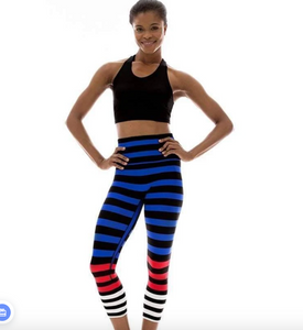 K-DEER Stripe Legging - Susanne Stripe