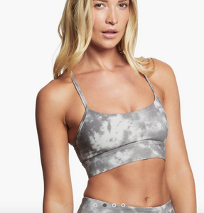 Varley Feliz Bra- Silver Tye Dye