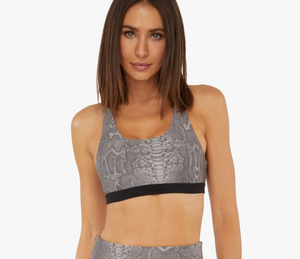 Koral Tax Limitless Plus Sports Bra-Reptile