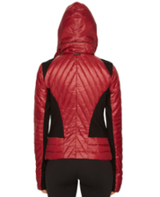 Load image into Gallery viewer, Blanc Noir Motion Panel Puffer- Garnet